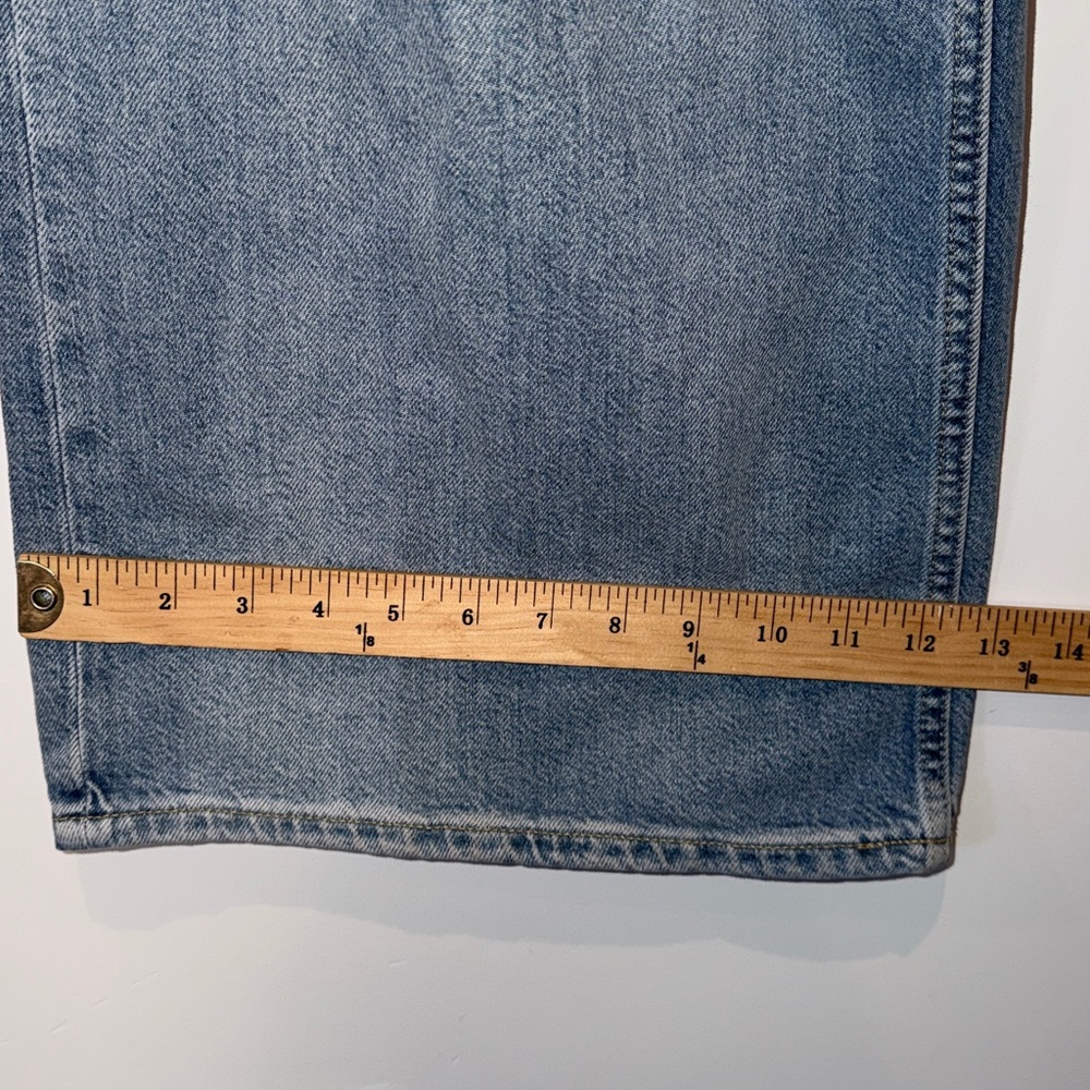 Gap Baggy Mid Rise Wide Leg Jeans Light Wash Size 28 - Picture 3 of 7